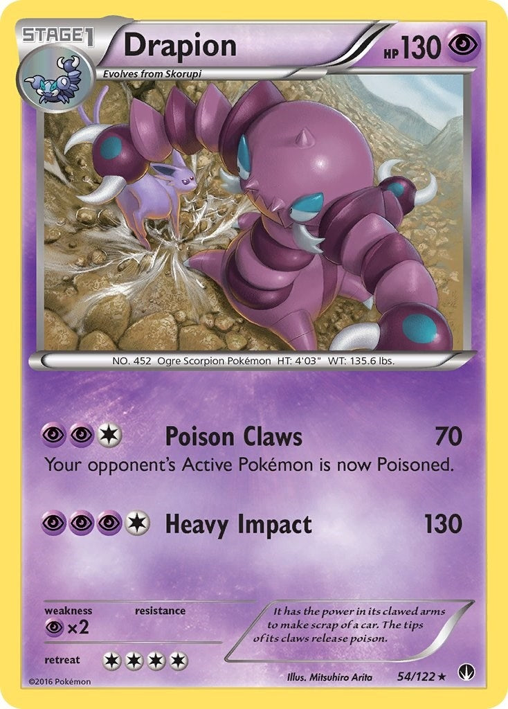 Image for Drapion (54/122) - Pokemon
