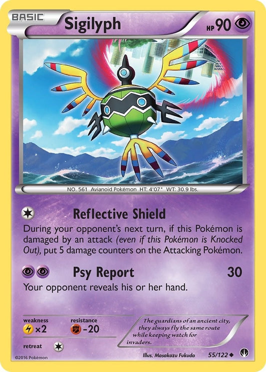 Image for Sigilyph (55/122) - Pokemon
