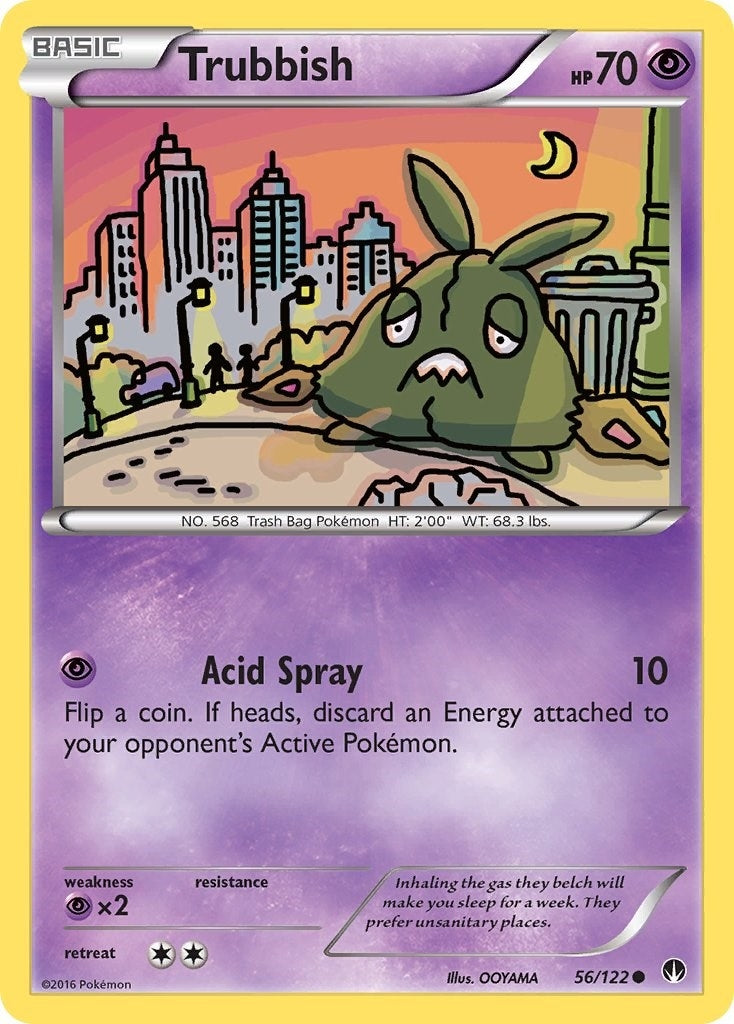 Image for Trubbish (56/122) - Pokemon