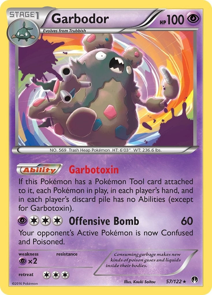 Image for Garbodor (57/122) - Pokemon