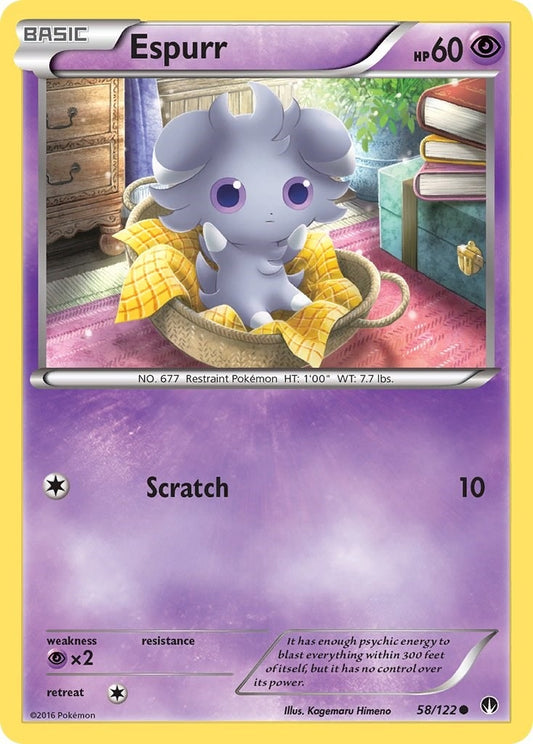 Image for Espurr (58/122) - Pokemon