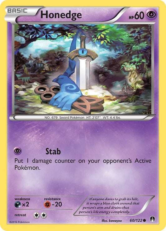 Image for Honedge (60/122) - Pokemon