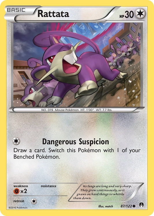 Image for Rattata (87/122) - Pokemon
