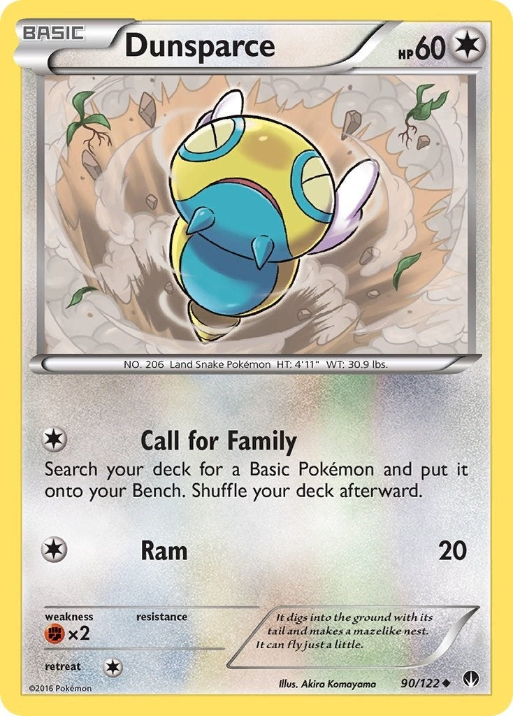 Image for Dunsparce (90/122) - Pokemon
