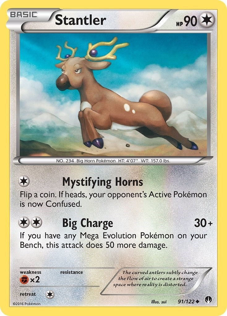 Image for Stantler (91/122) - Pokemon