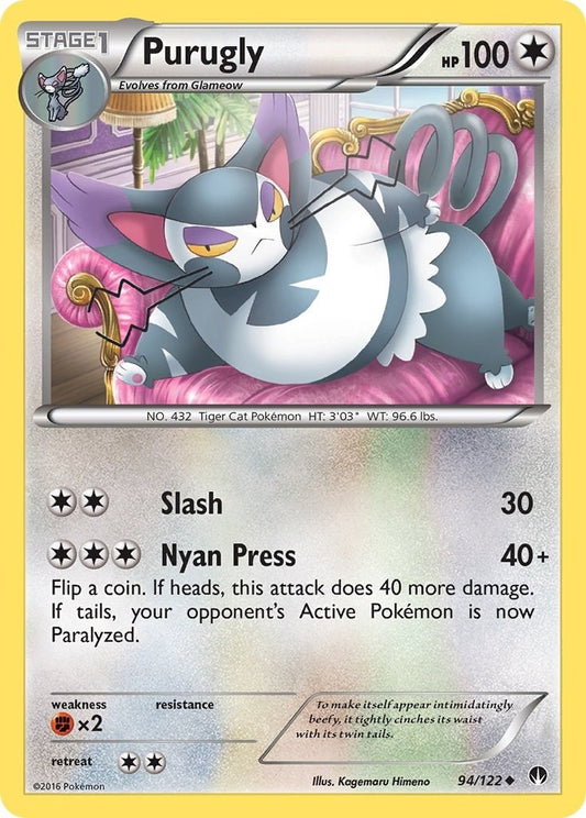 Image for Purugly (94/122) - Pokemon