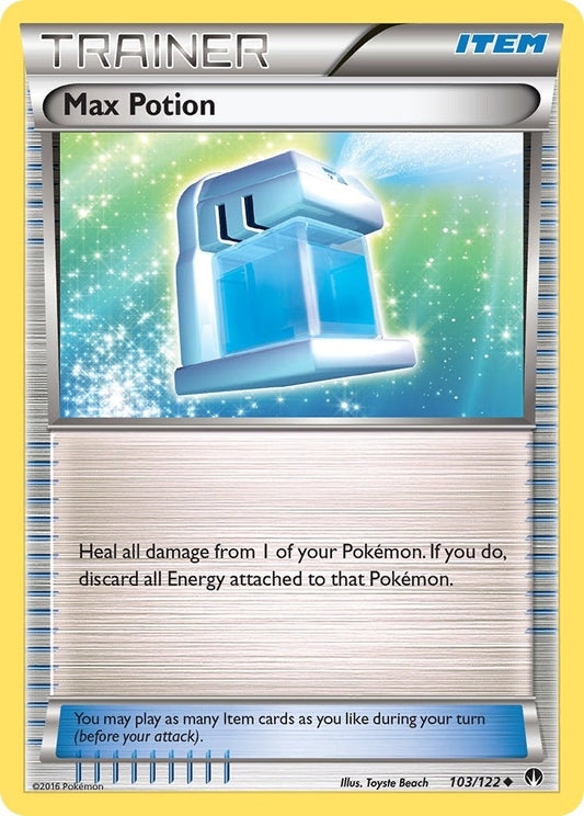 Image for Max Potion (103/122) - Pokemon