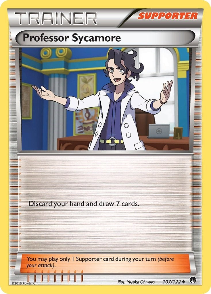 Image for Professor Sycamore (107/122) - Pokemon