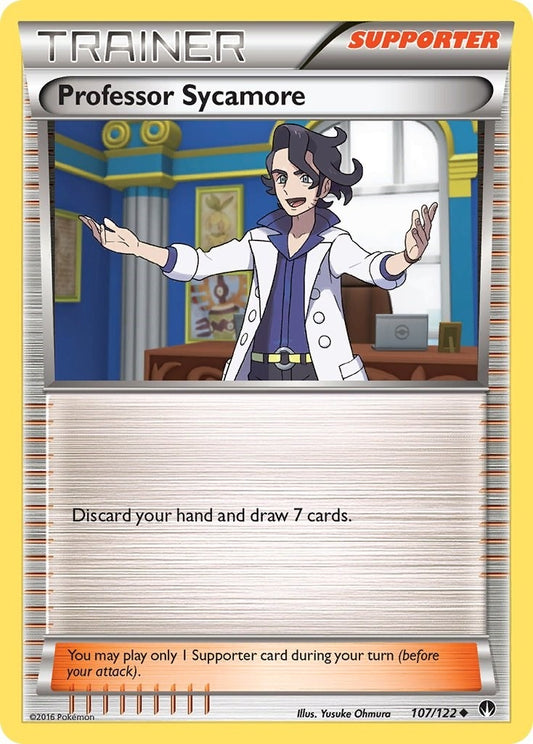 Image for Professor Sycamore (107/122) - Pokemon