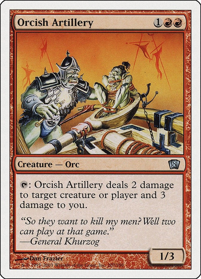 Image for Orcish Artillery (207) - Magic: The Gathering