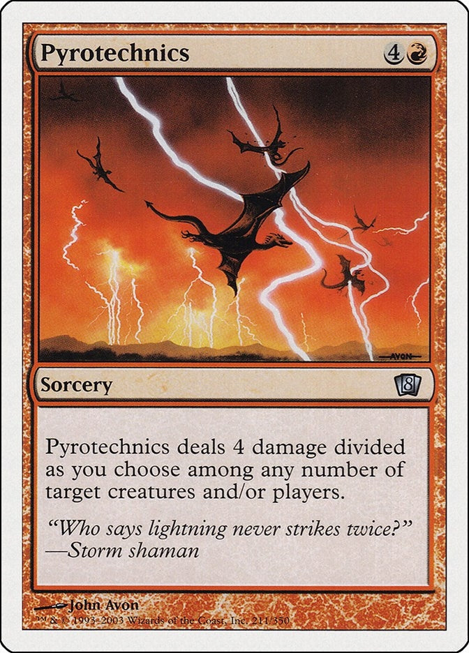 Image for Pyrotechnics (211) - Magic: The Gathering