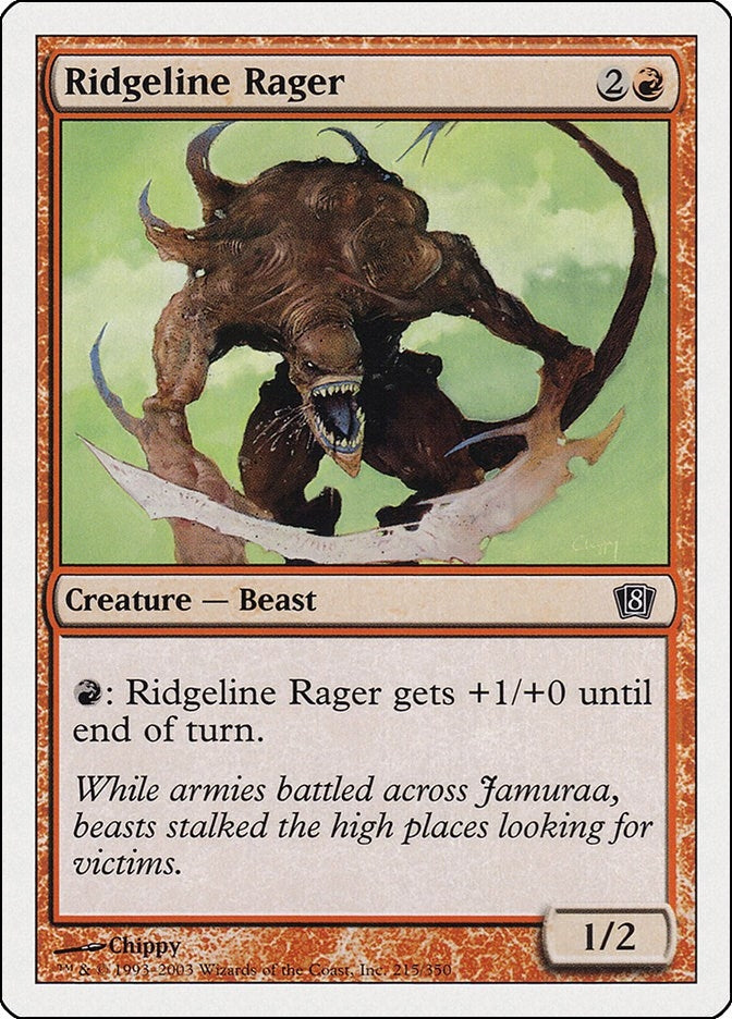 Image for Ridgeline Rager (215) - Magic: The Gathering