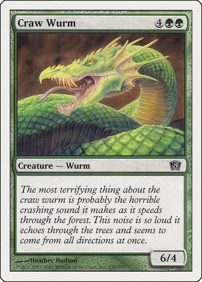 Image for Craw Wurm (239) - Magic: The Gathering