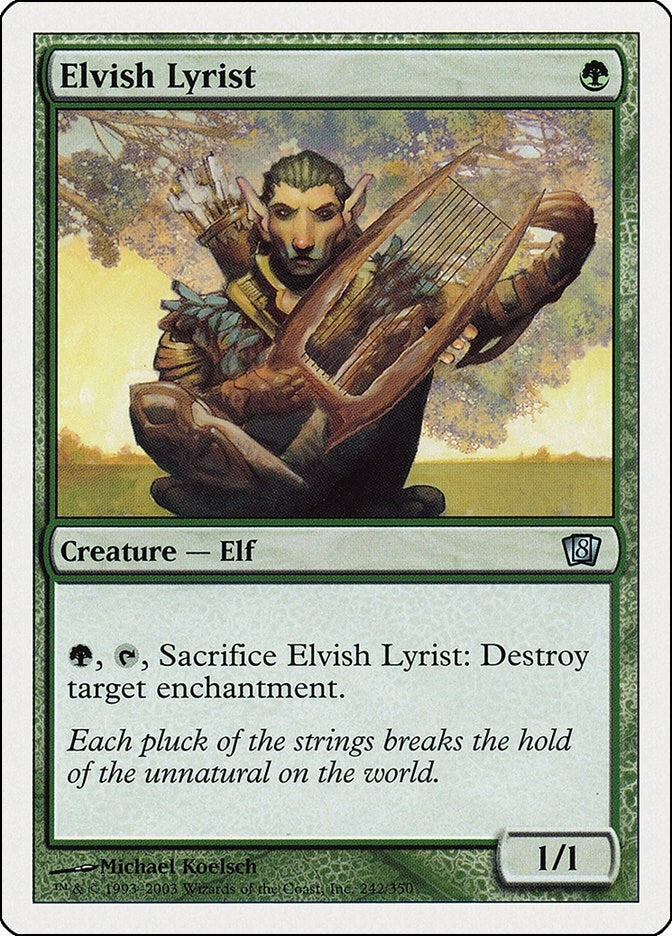 Image for Elvish Lyrist (242) - Magic: The Gathering