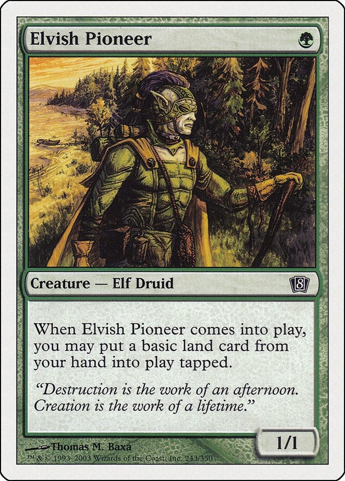 Image for Elvish Pioneer (243) - Magic: The Gathering