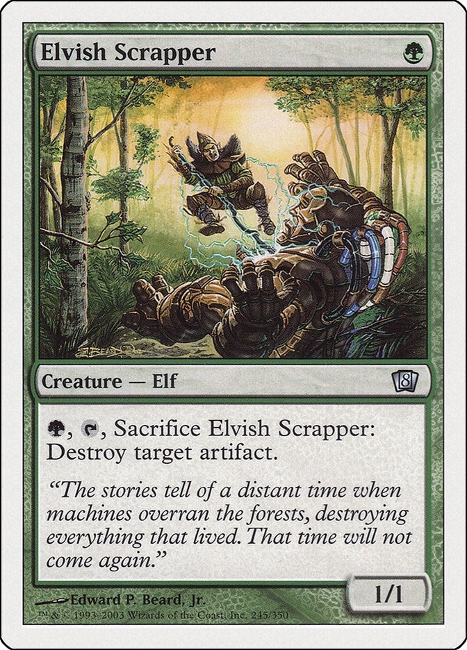 Image for Elvish Scrapper (245) - Magic: The Gathering