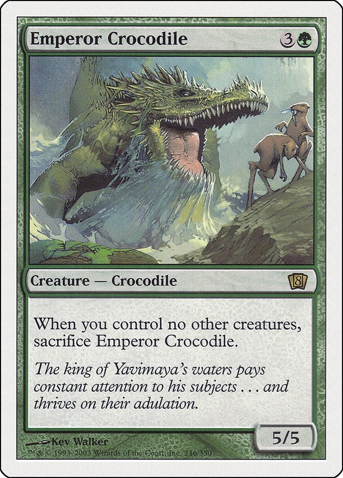 Image for Emperor Crocodile (246) - Magic: The Gathering