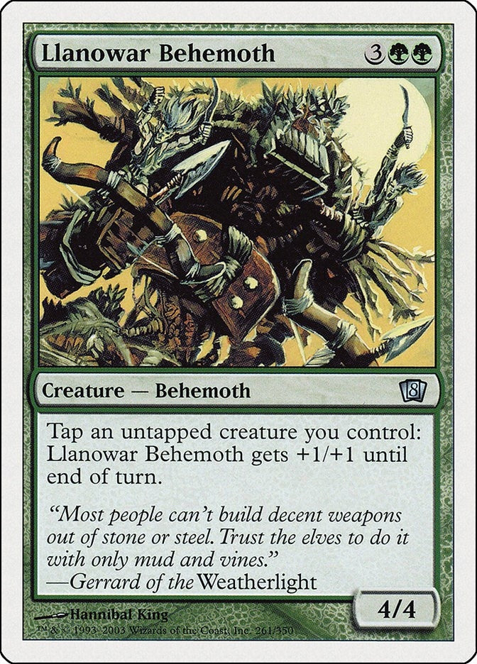 Image for Llanowar Behemoth (261) - Magic: The Gathering