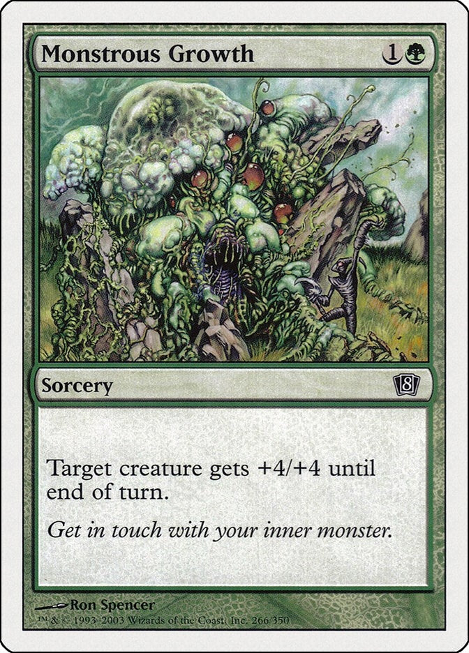 Image for Monstrous Growth (266) - Magic: The Gathering