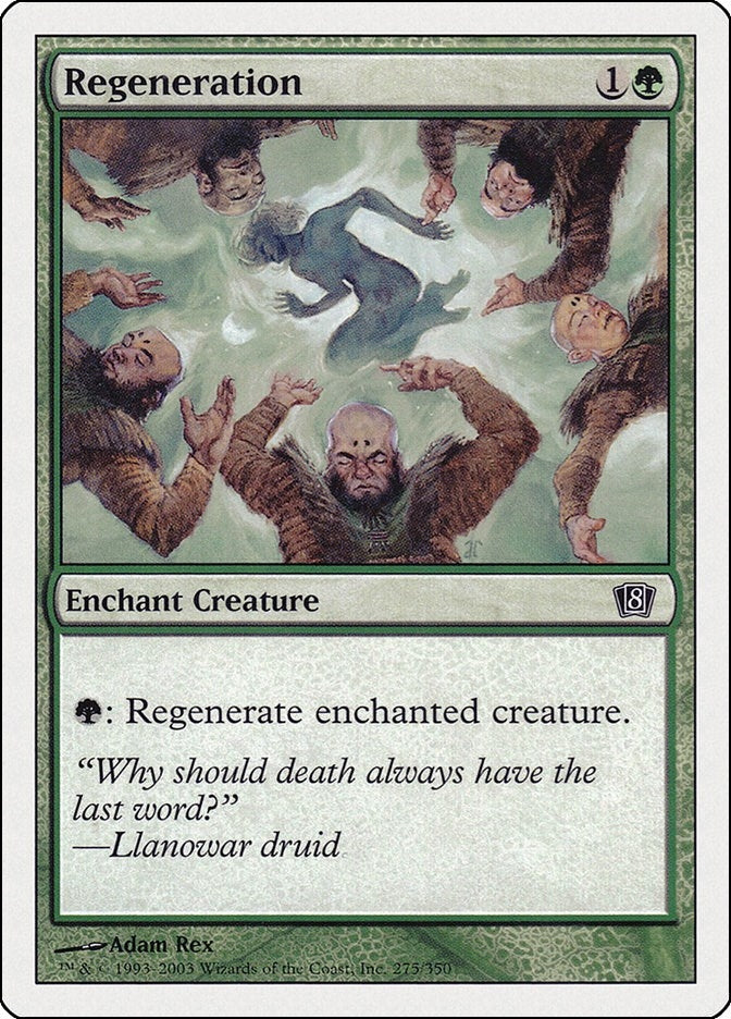 Image for Regeneration (275) - Magic: The Gathering