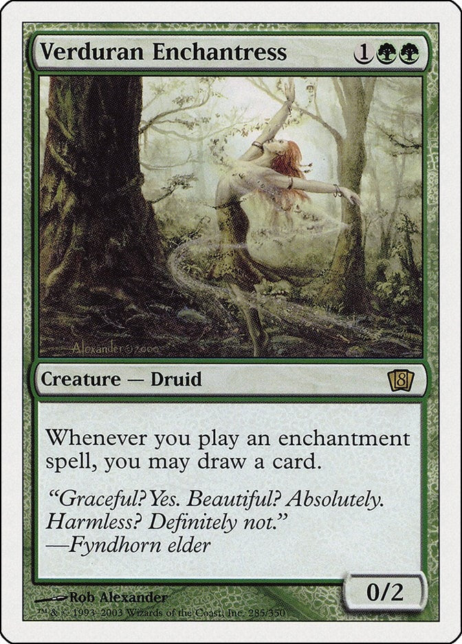 Image for Verduran Enchantress (285) - Magic: The Gathering