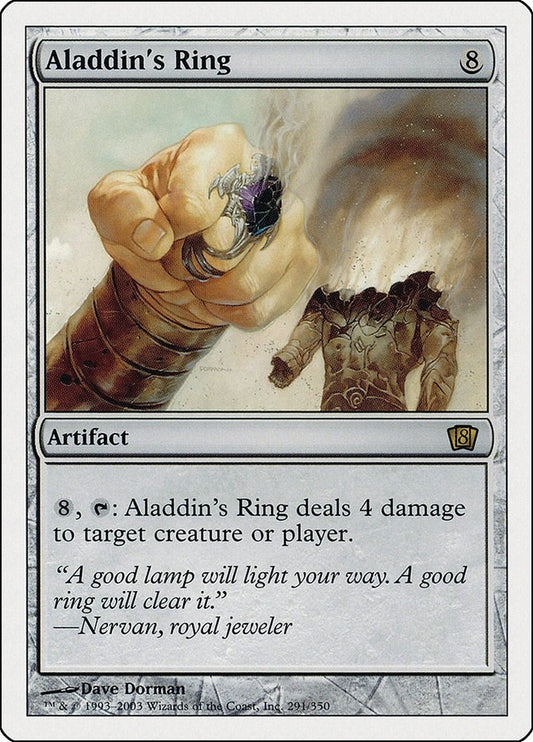 Image for Aladdin's Ring (291) - Magic: The Gathering