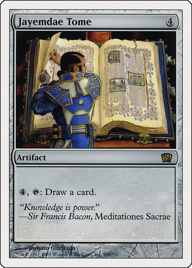 Image for Jayemdae Tome (306) - Magic: The Gathering