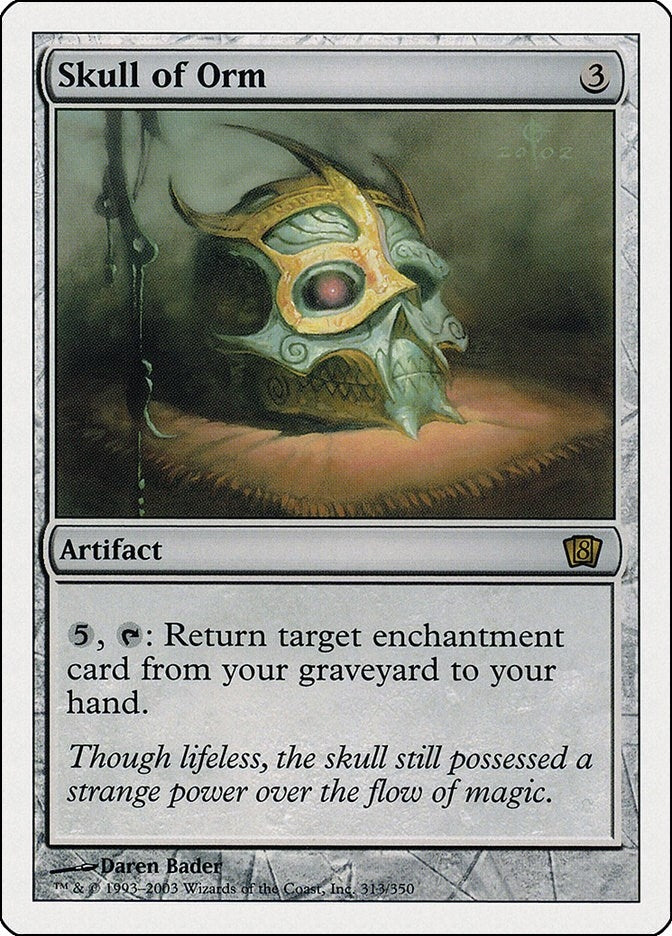 Image for Skull of Orm (313) - Magic: The Gathering