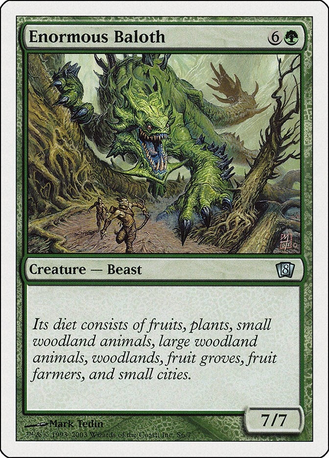 Image for Enormous Baloth (S6) - Magic: The Gathering