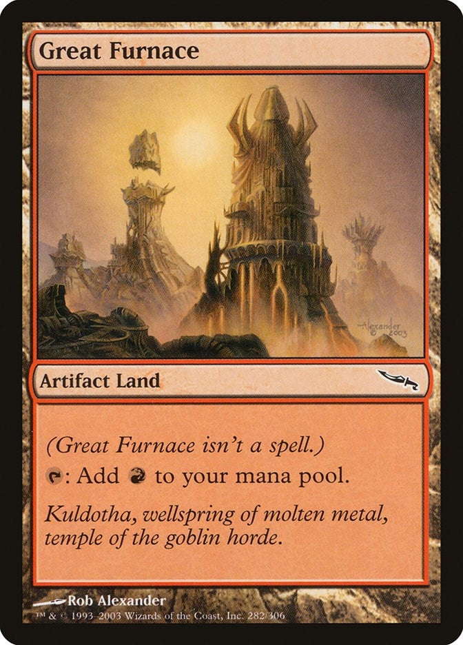 Image for Great Furnace (282) - Magic: The Gathering