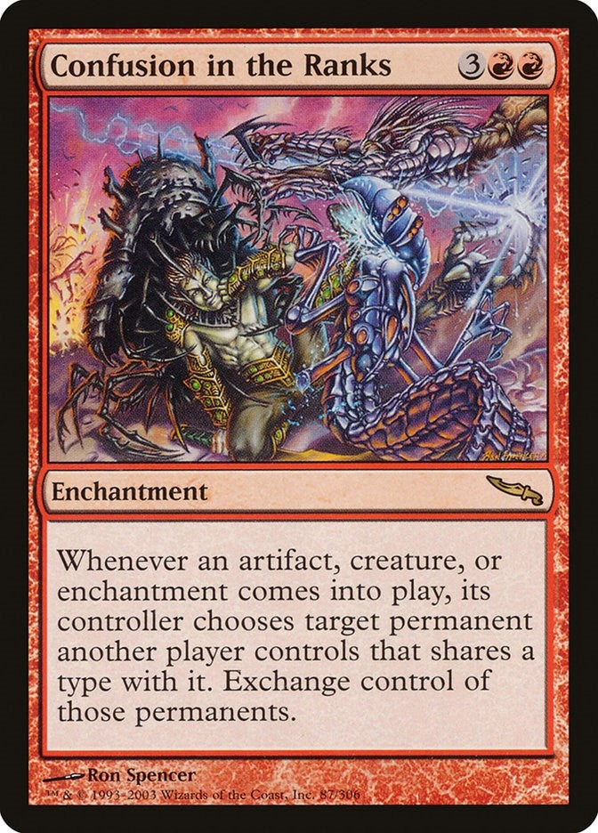 Image for Confusion in the Ranks (87) - Magic: The Gathering