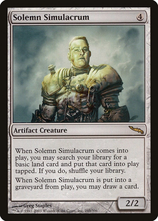 Image for Solemn Simulacrum (245) - Magic: The Gathering