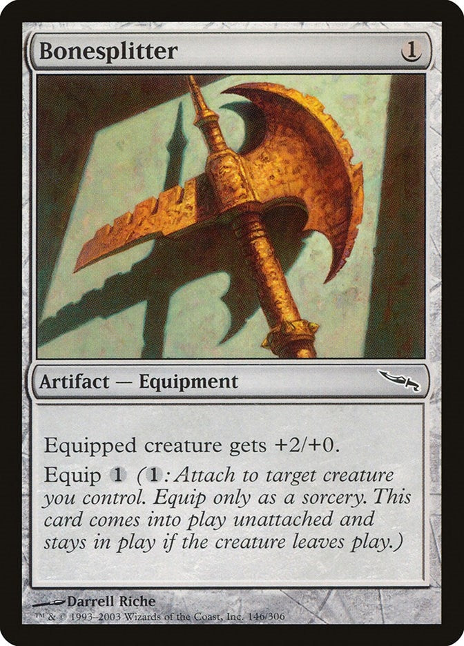 Image for Bonesplitter (146) - Magic: The Gathering