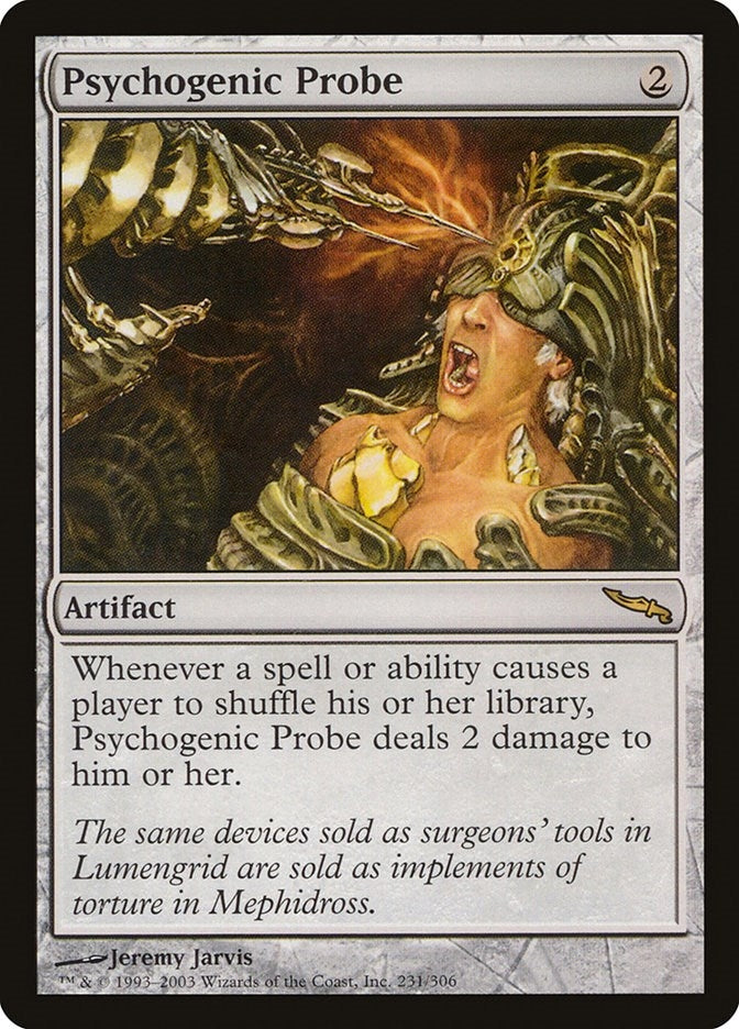 Image for Psychogenic Probe (231) - Magic: The Gathering