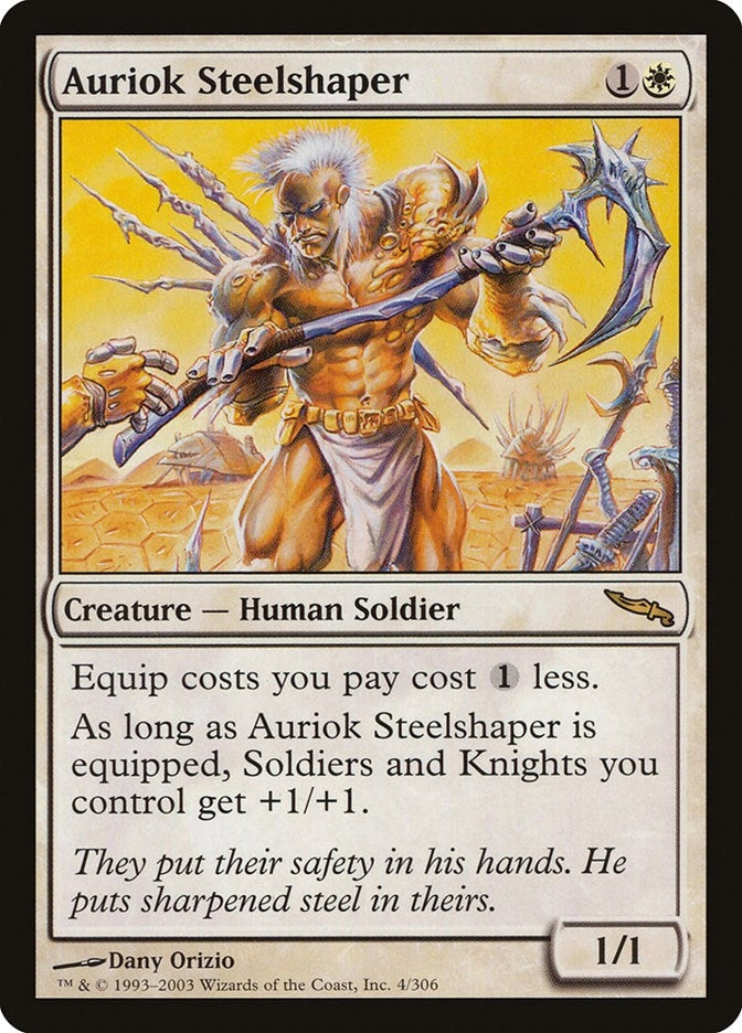 Image for Auriok Steelshaper (4) - Magic: The Gathering