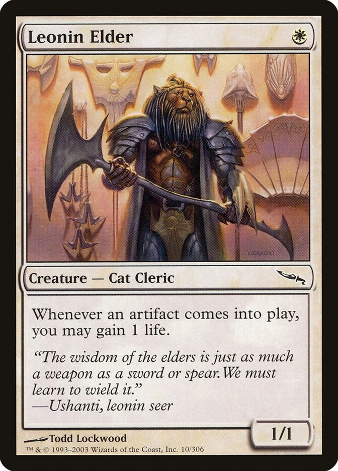 Image for Leonin Elder (10) - Magic: The Gathering