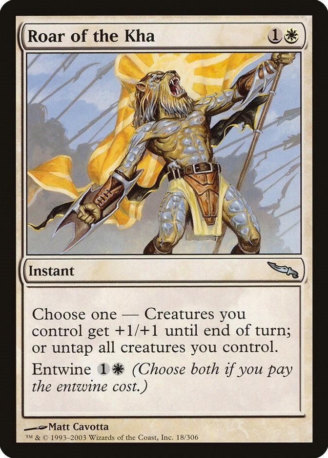 Image for Roar of the Kha (18) - Magic: The Gathering
