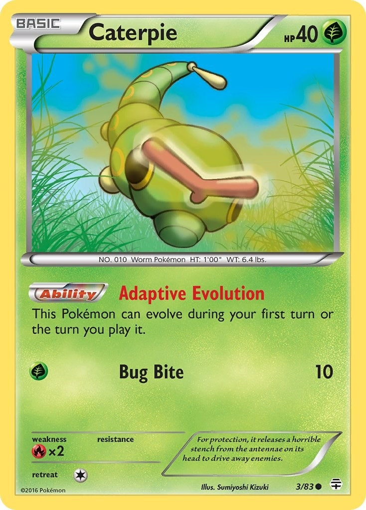 Image for Caterpie (3/83) - Pokemon