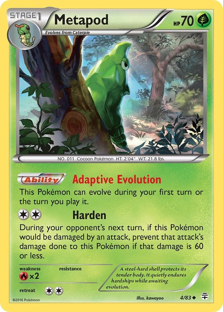 Image for Metapod (4/83) - Pokemon