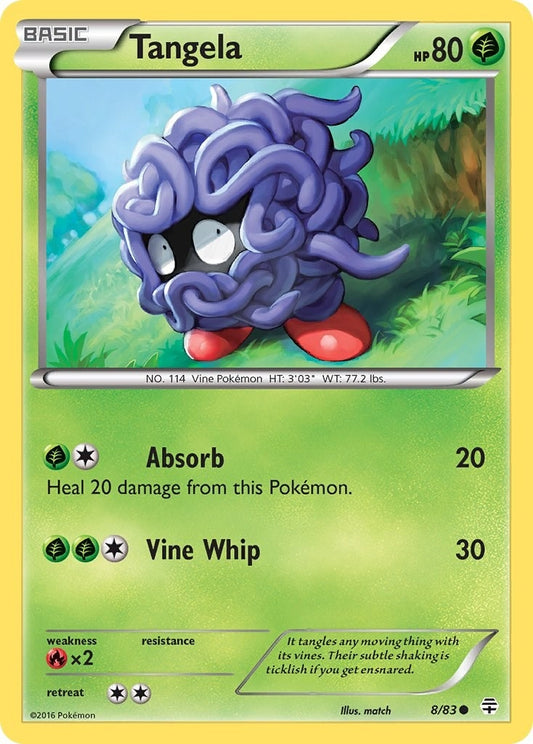Image for Tangela (8/83) - Pokemon