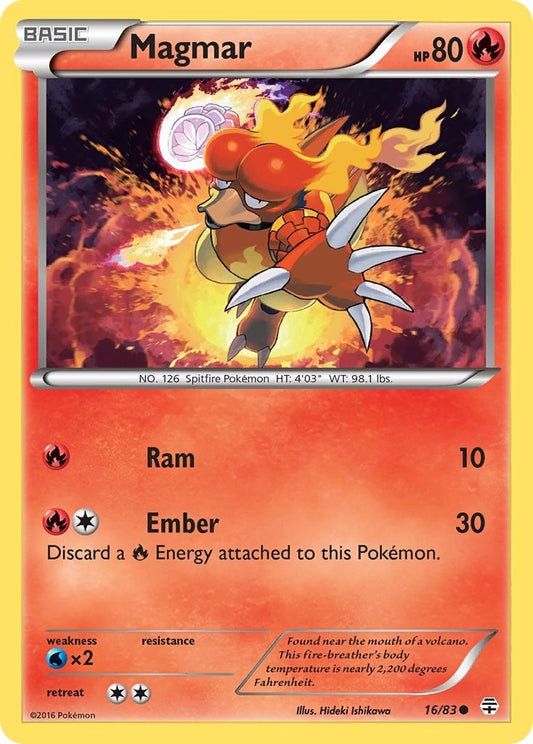Image for Magmar (16/83) - Pokemon