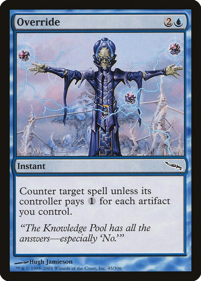 Image for Override (45) - Magic: The Gathering