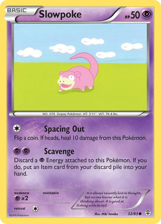 Image for Slowpoke (32/83) - Pokemon
