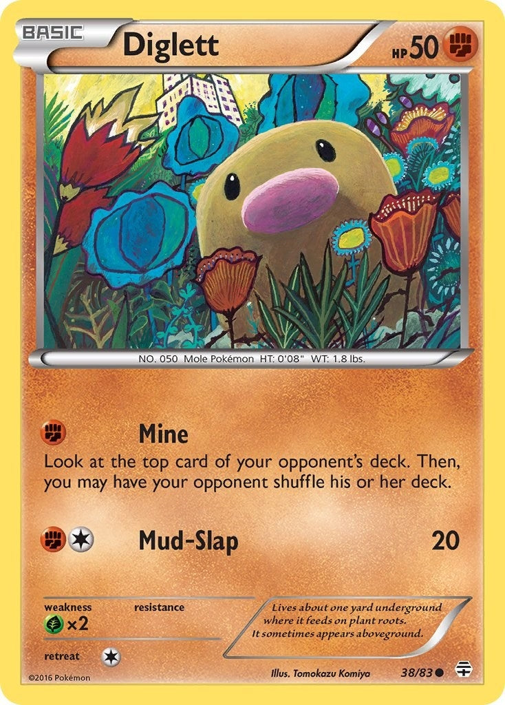 Image for Diglett (38/83) - Pokemon