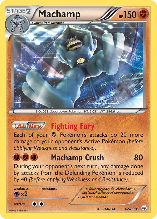 Image for Machamp (42/83) - Pokemon