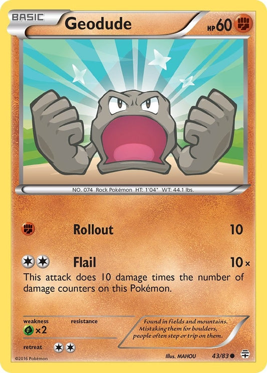 Image for Geodude (43/83) - Pokemon