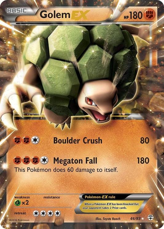 Image for Golem EX (46/83) - Pokemon