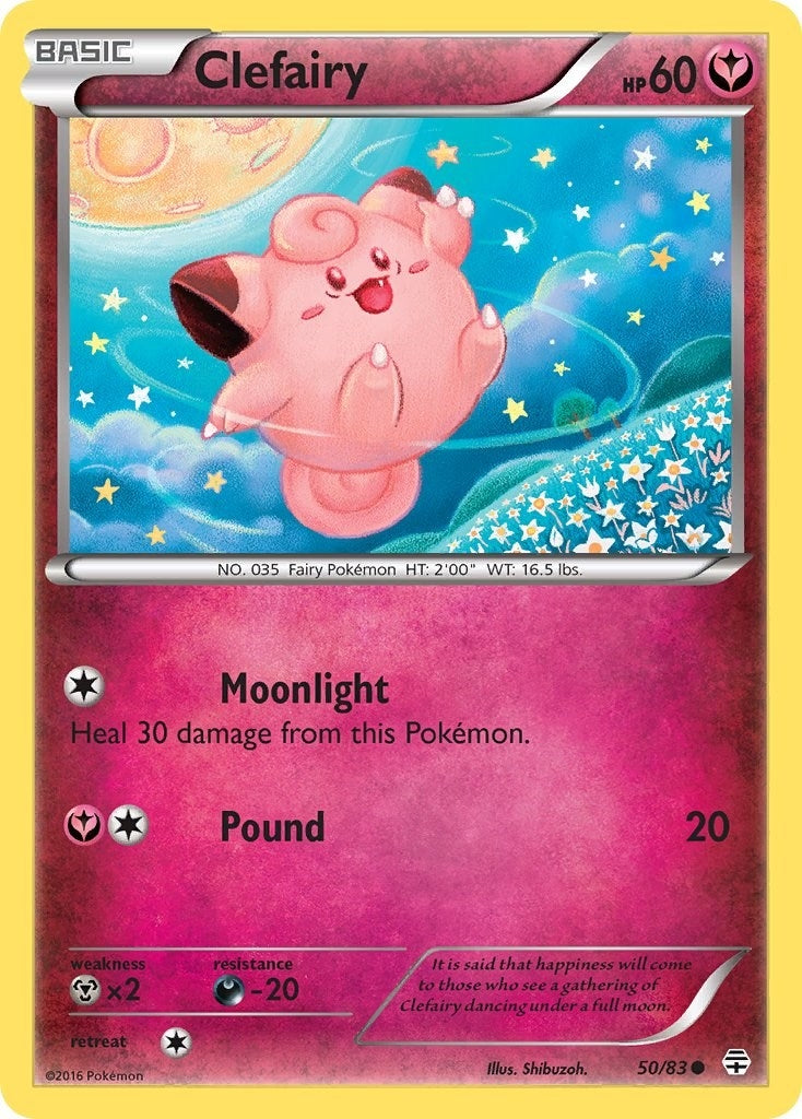 Image for Clefairy (50/83) - Pokemon