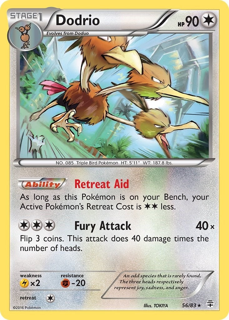 Image for Dodrio (56/83) - Pokemon