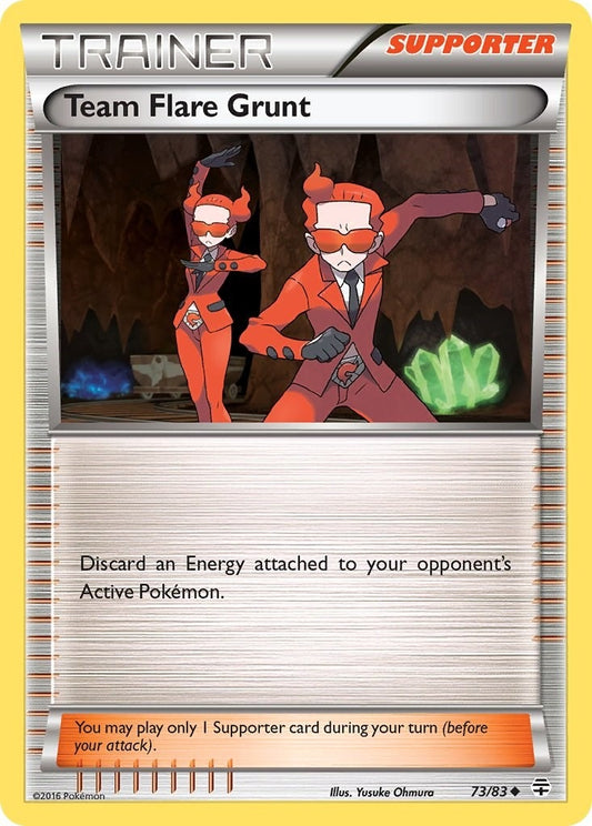 Image for Team Flare Grunt (73/83) - Pokemon